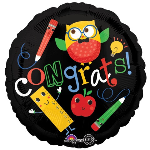 18" Congrats Owl*