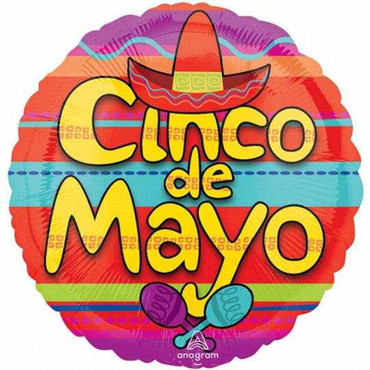 Cinco De Mayo Festival 18'' Balloon