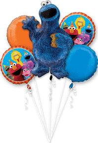 Cookie Monster Bouquet 5Pc
