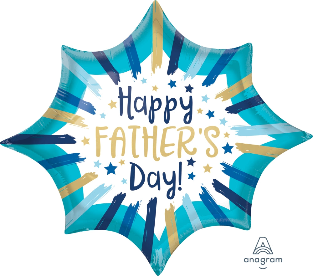 Happy Fathers Dad Bright Star 35''