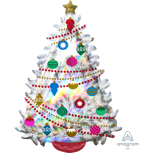 Iridescent Christmas Tree, 36” Balloon*