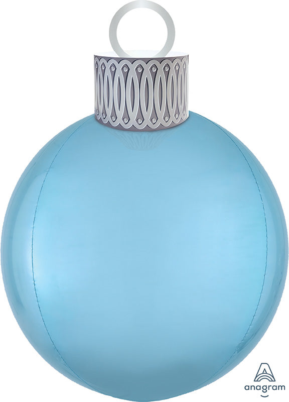 Air-Filled Blue Ornament, 20” Balloon*
