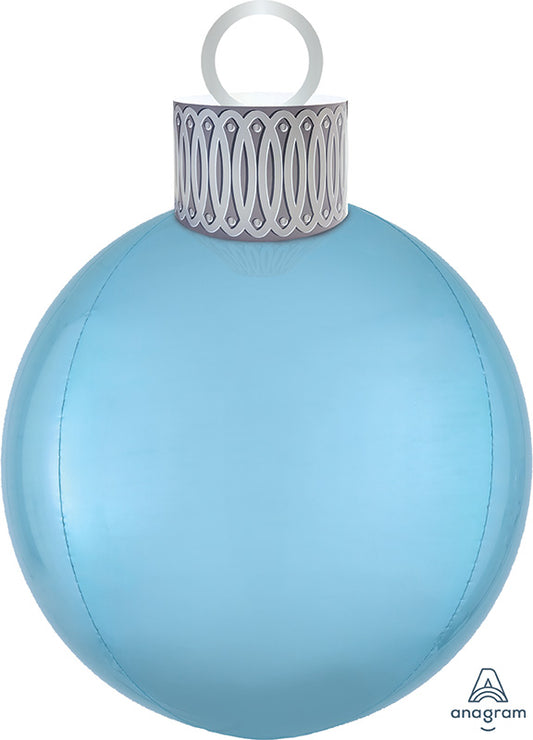 Air-Filled Blue Ornament, 20” Balloon*