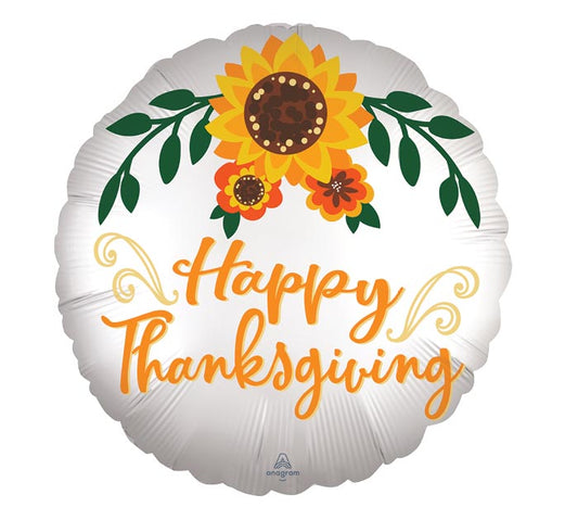 Happy Thanksgiving Balloon