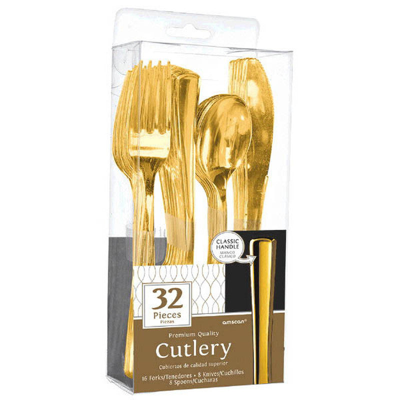PREMIUM GOLD CUTLERY ASSORTMENT