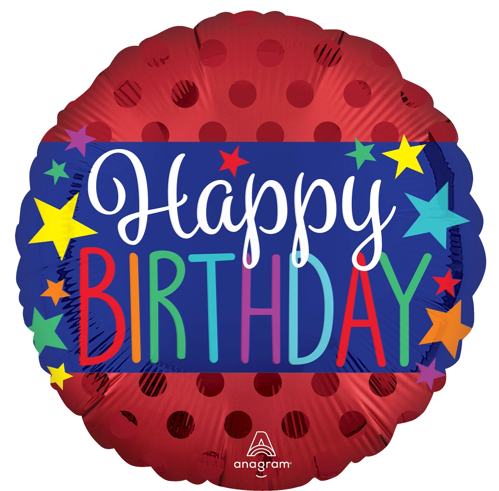 Birthday Satin Banner