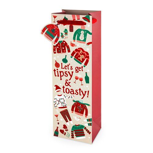 Tipsy & Toasty Wine Bag