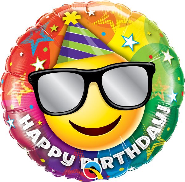 Happy Birthday Smiley Sunglasses