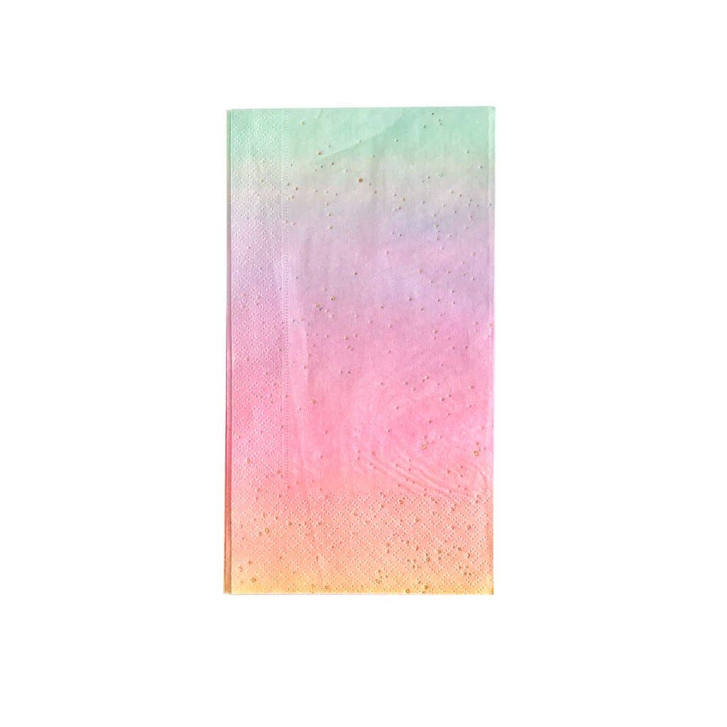 Rainbow Ombre Dinner Napkins