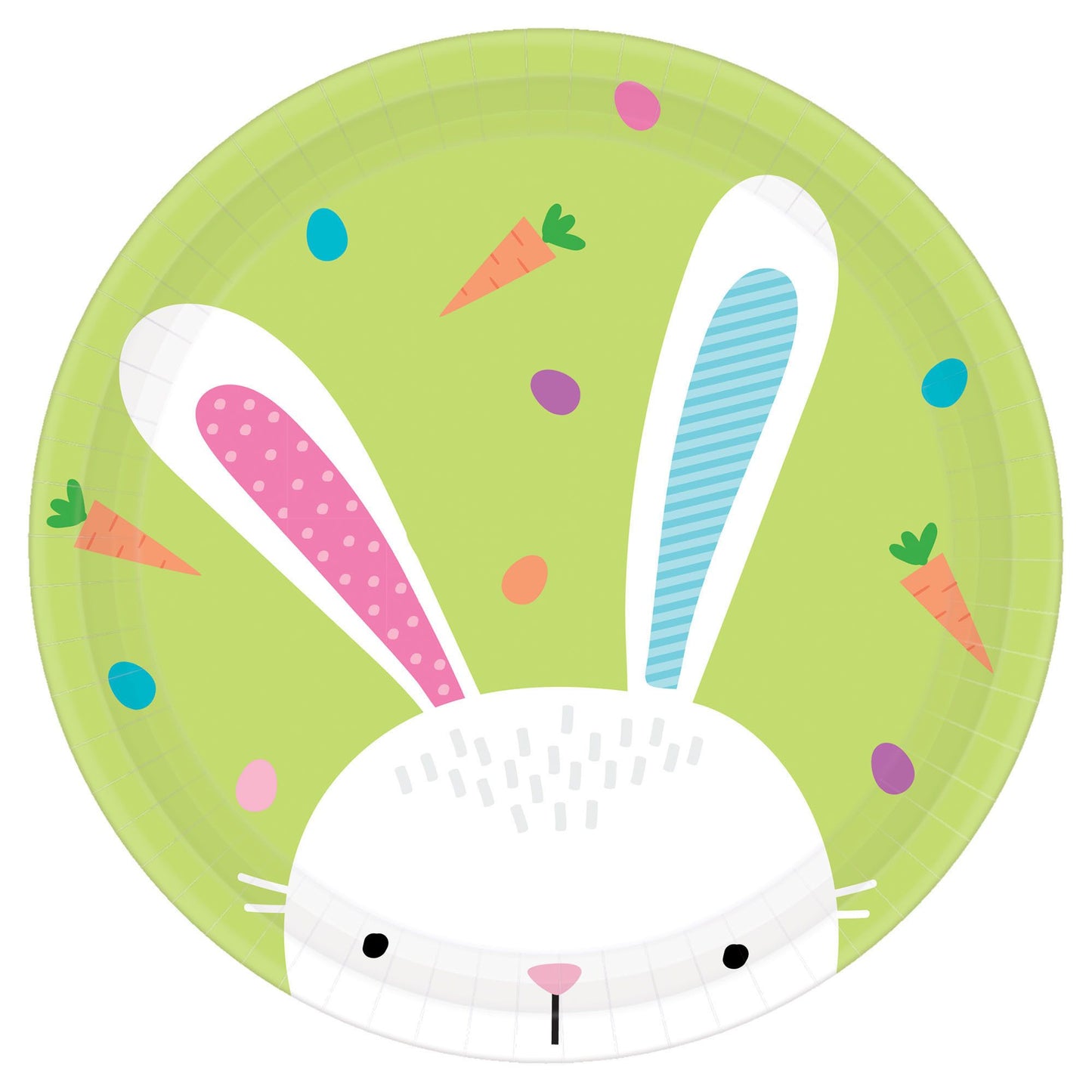 Hello Bunny Round Plates, 9"