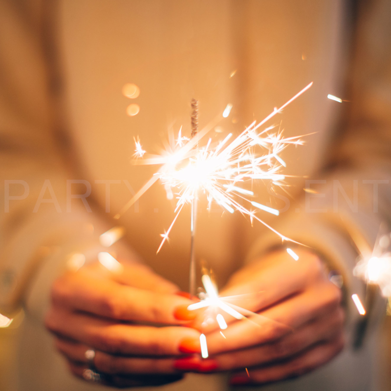 Gold Sparkler Birthday Candles 18ct