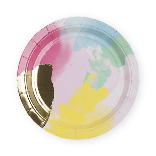 Brushstroke Multi Appetizer Plate