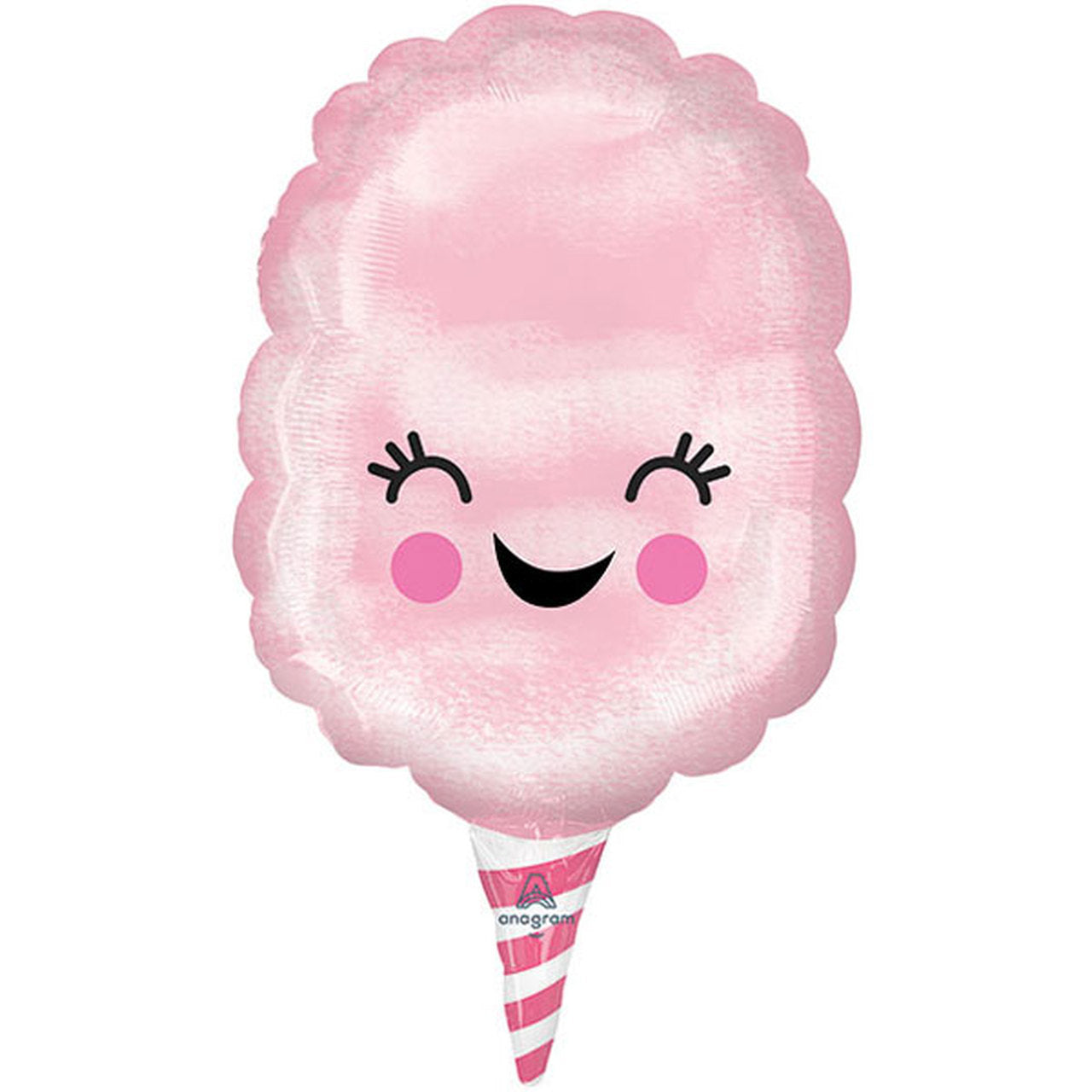 Cotton Candy Carnival SuperShape Foil Balloon, 30in