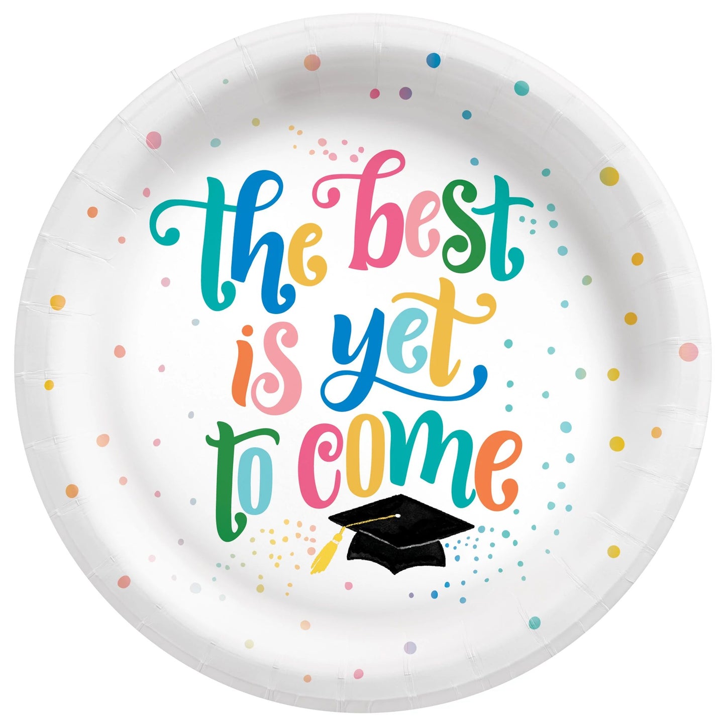 Follow Your Dreams Round Plates, 7"