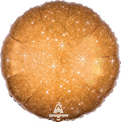 Sprkly New Years Circle 18'' Mylar