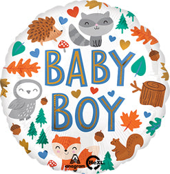 Woodland Baby Boy Balloon