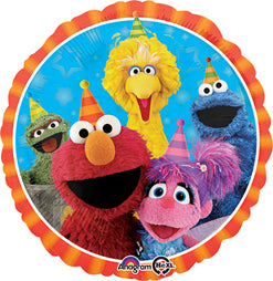 Sesame Street Group Foil Balloon