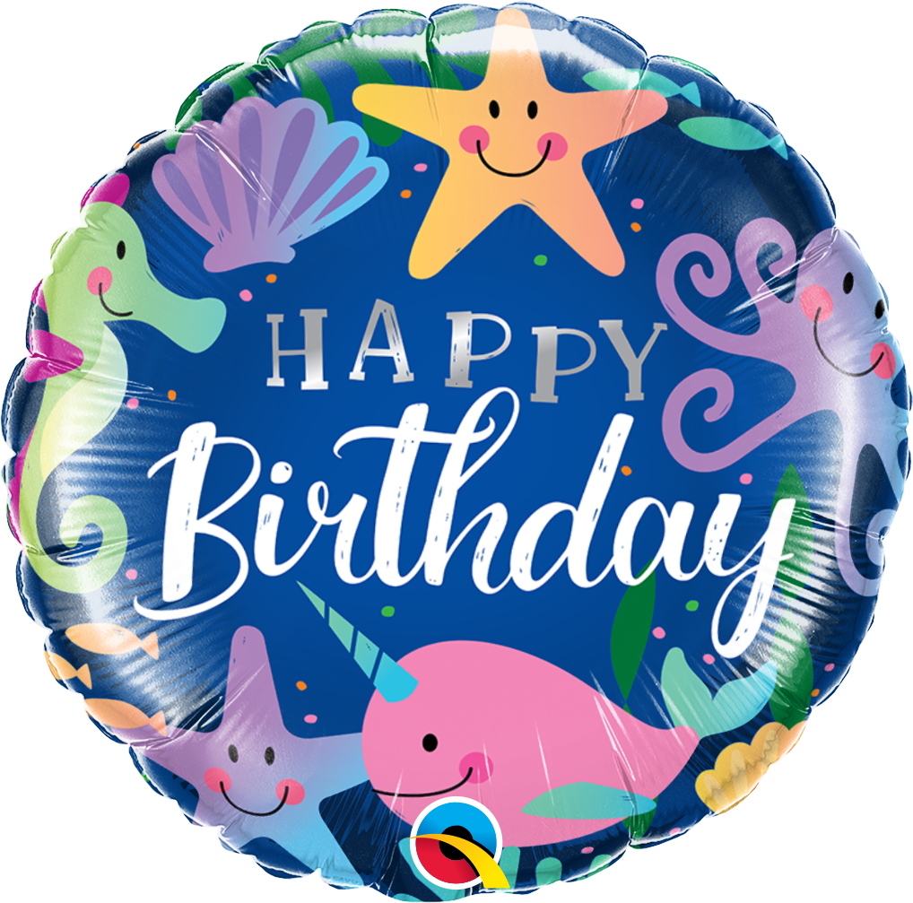 Under The Sea Foil Balloon, 18"
