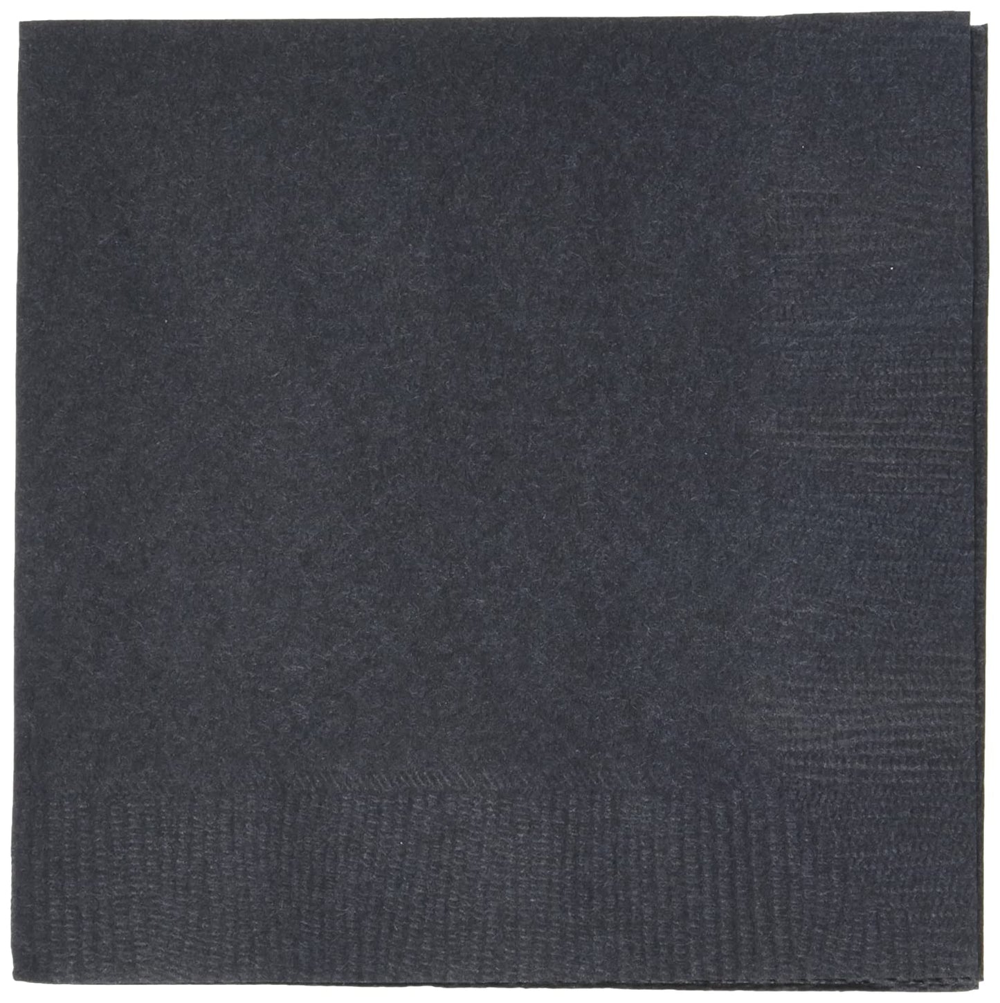 3-Ply Beverage Napkins, Party Supplies, One Size 20ct, Jet Black