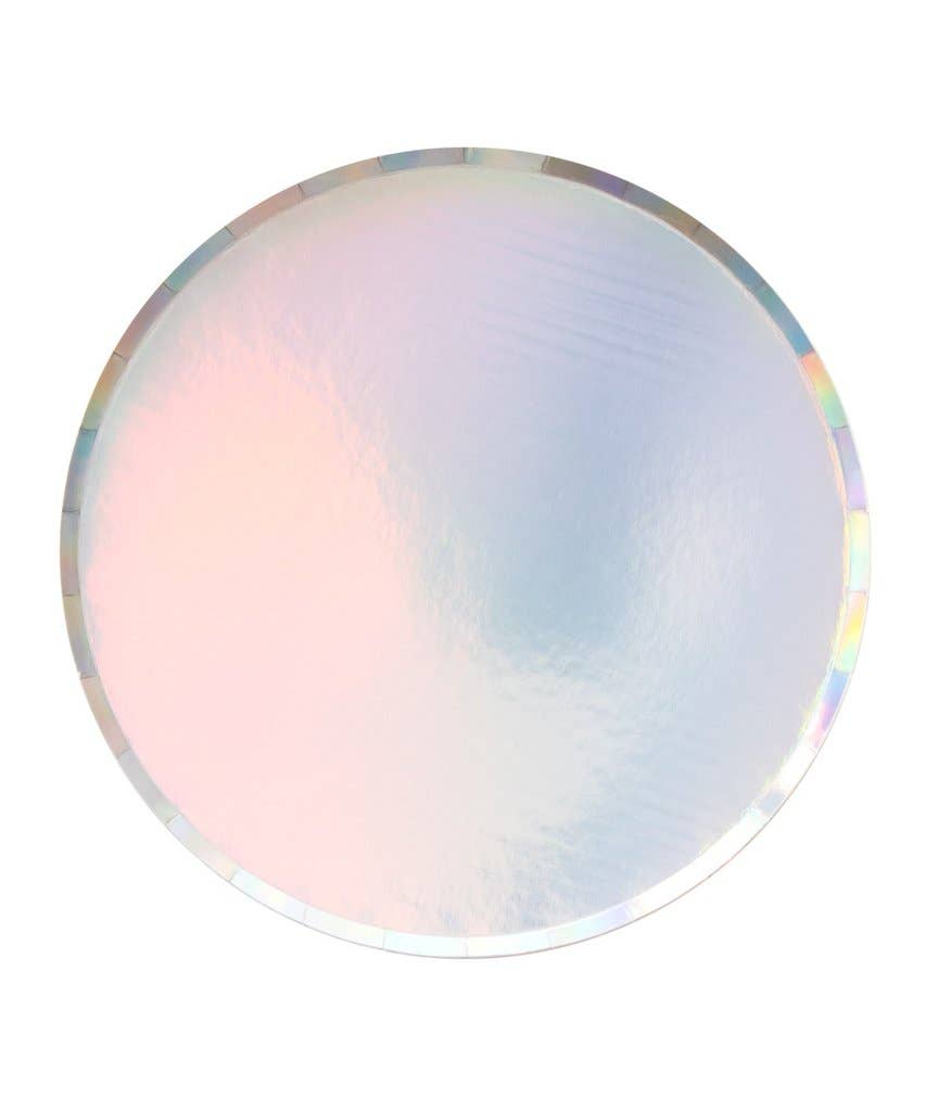 Iridescent Plate Oh Happy Day
