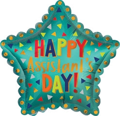 30 Inch Administrative Assistant Star Balloon
