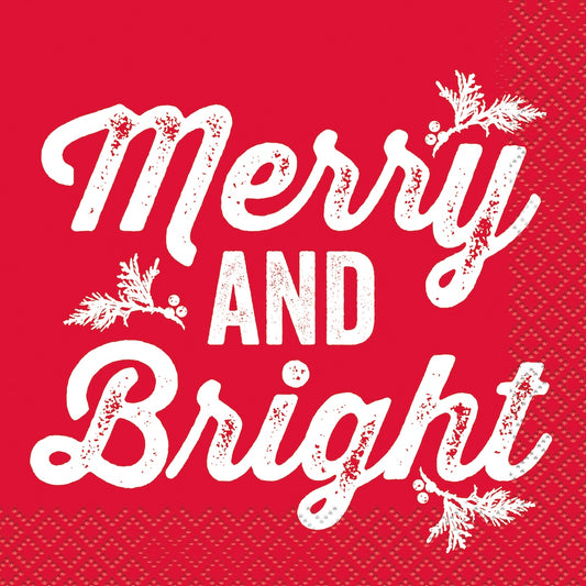 Merry and Bright Napkins