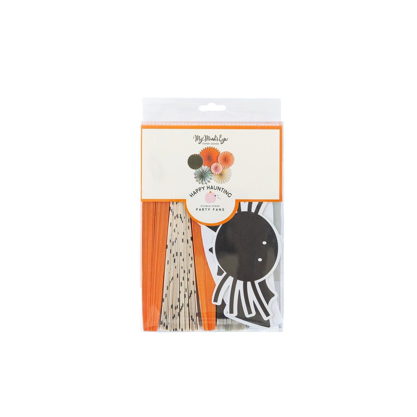 HAPPY HAUNTING PARTY FANS 6 SET*