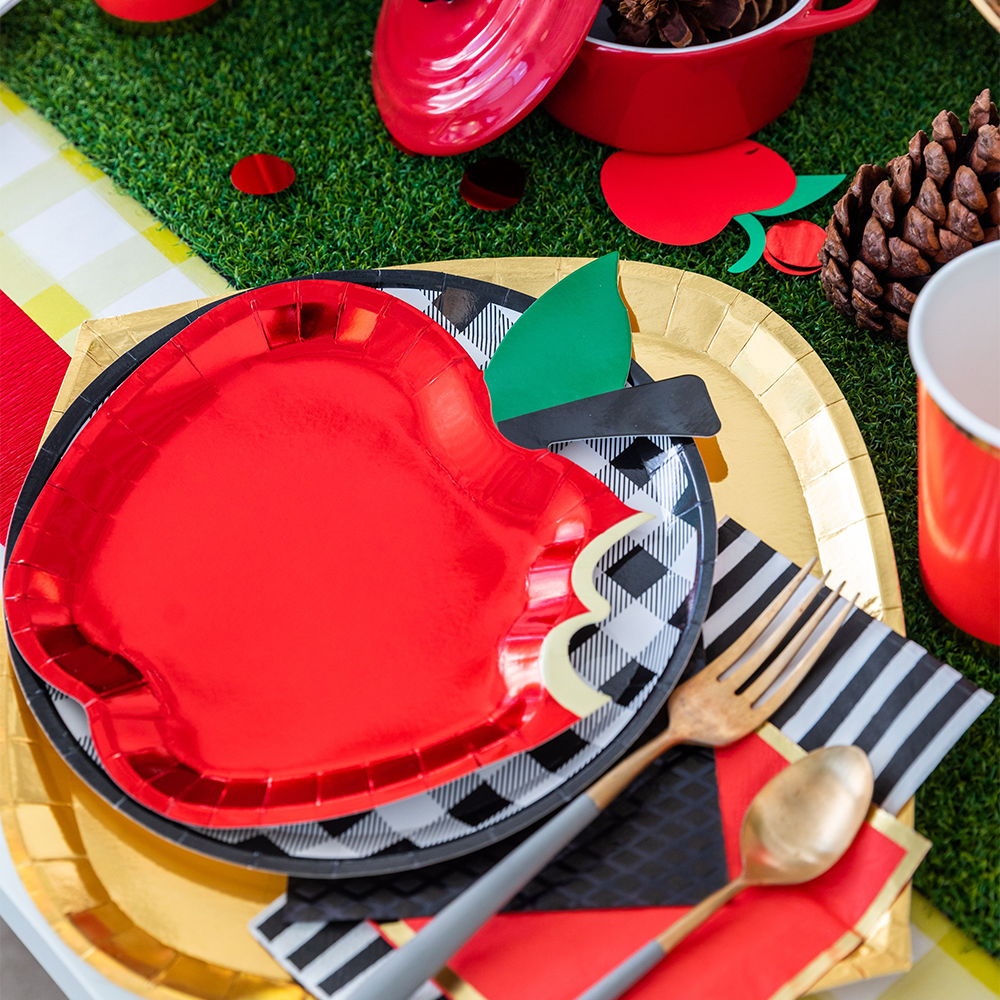 Apple Dessert Plates