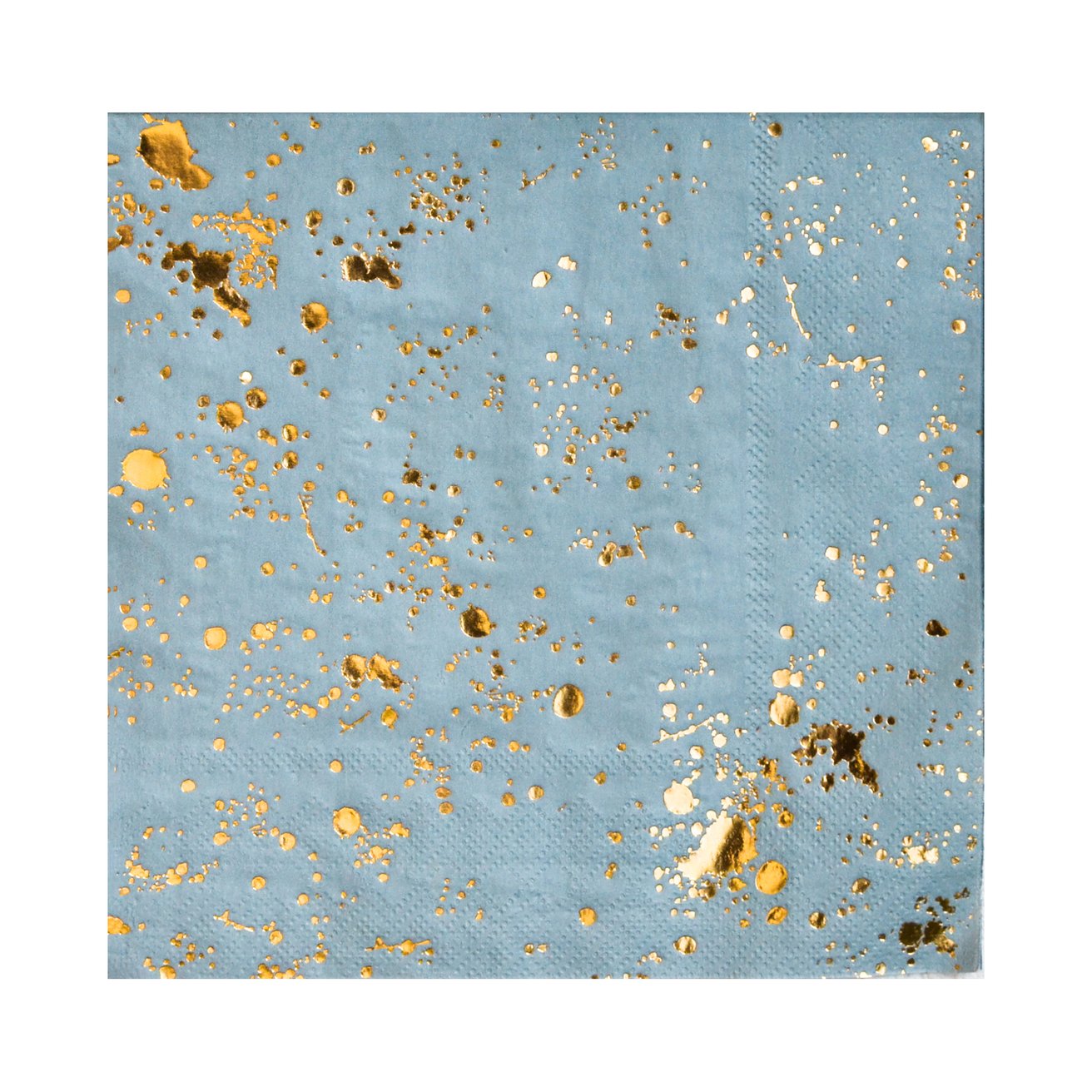 Blue Splash Lunch Paper Napkins
