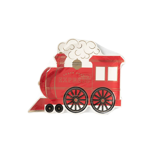 North Polar Express Train 11" Plates, 8 Count*