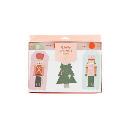 Nutcracker Icon Banner Set with Gold Foil Details*