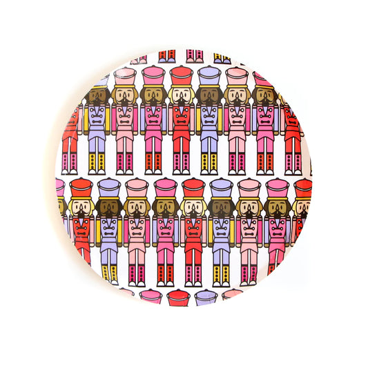 Colorful Nutcracker Paper Plates, 8 Count*