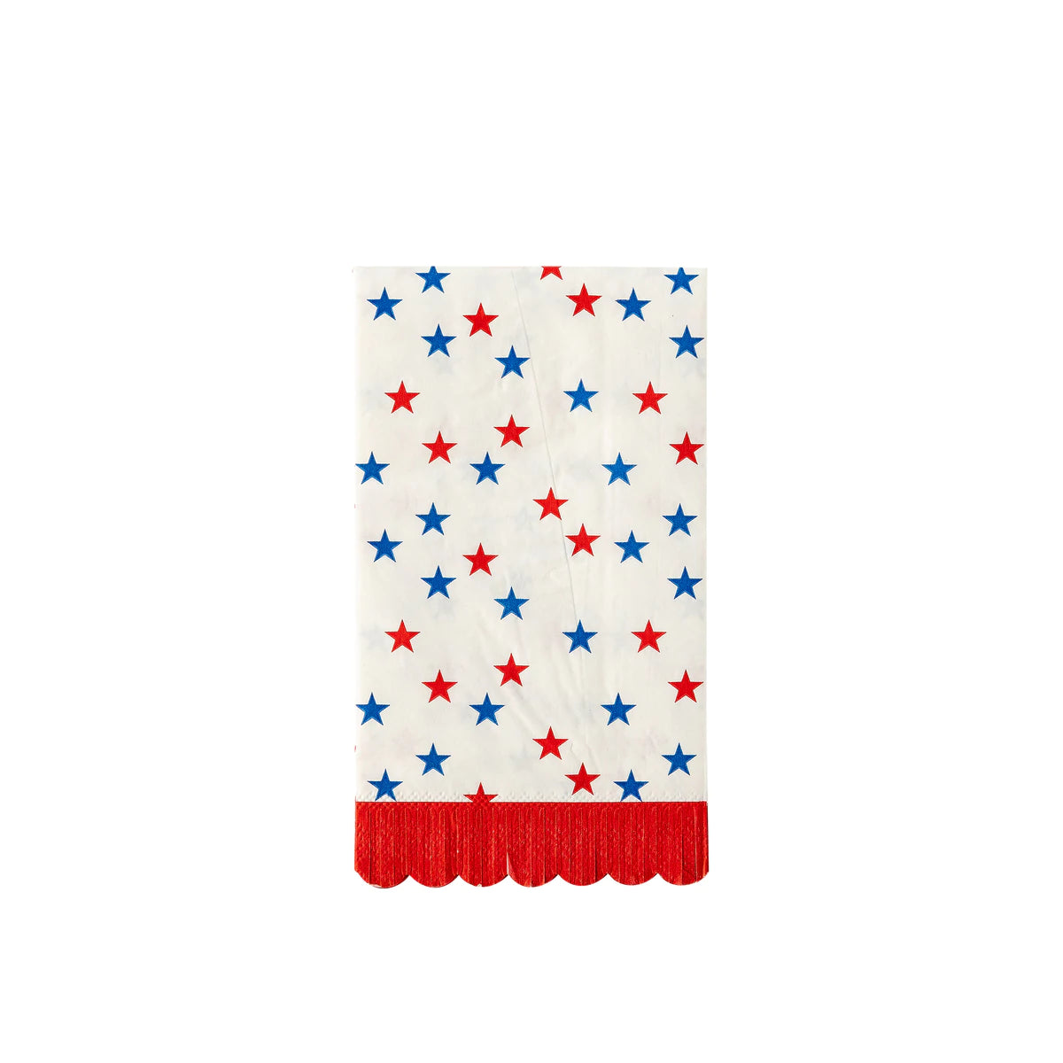 Scallop Fringe Star Paper Napkins