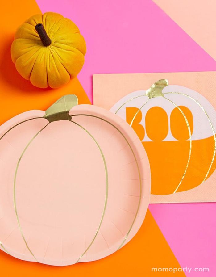 PUMPKIN BOO NAPKINS (SET OF 16)