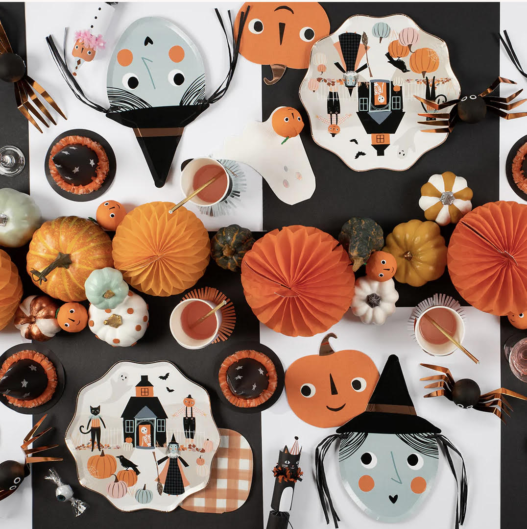 Witch Plates, Meri Meri (8 Count)