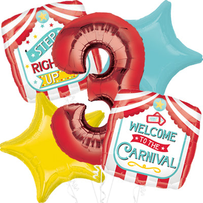 Carnival Ultimate Balloon Bouquet 5pc.