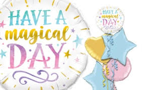 HAVE A MAGICAL DAY BALLOON Bouquet 5pc.