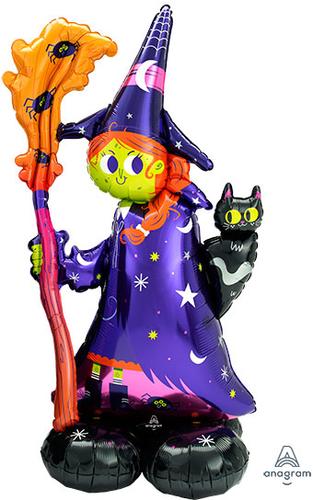 Airloonz Halloween Witch Balloon, 55in