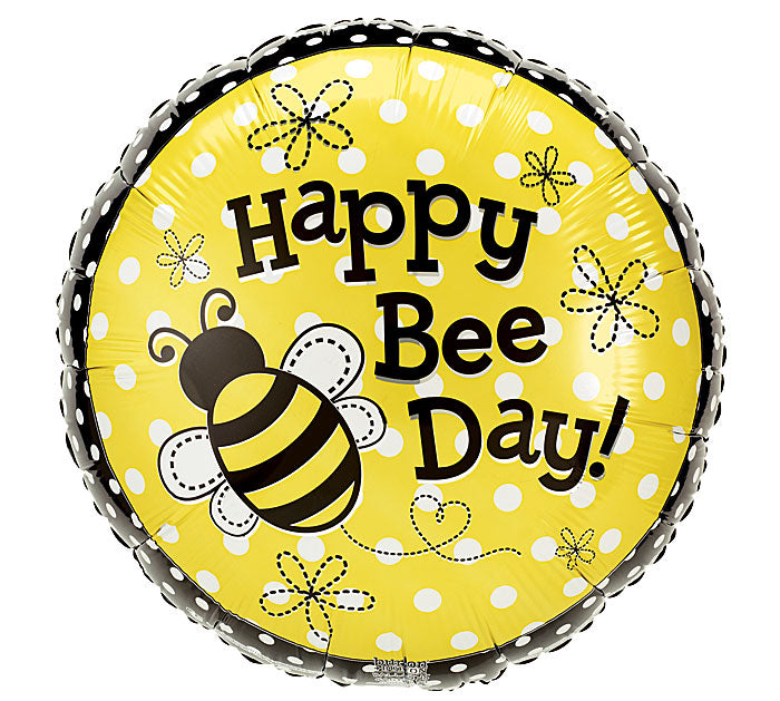 Happy Bee Day Balloon