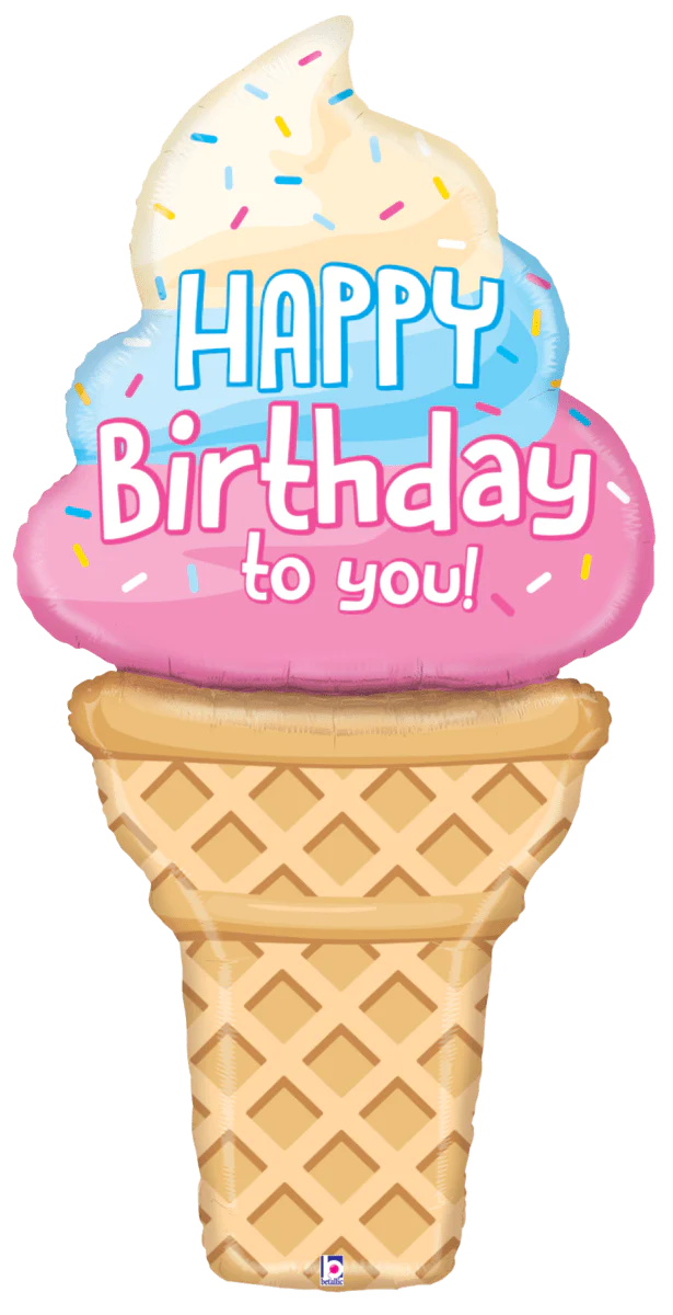 Ice Cream Birthday 5ft Tall