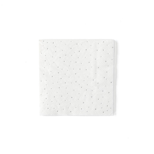 Winter White Mini Dot Napkin