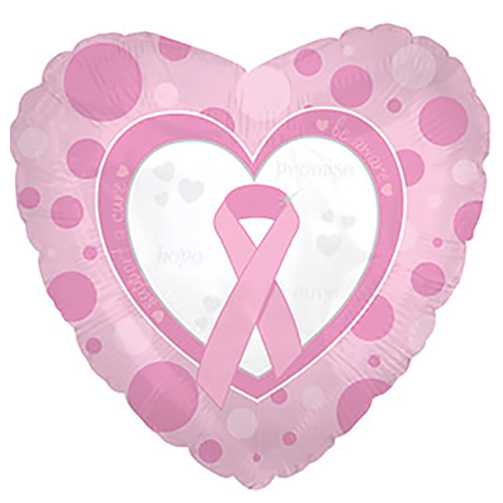 Promise, Hope And Cure Heart 18"Balloon