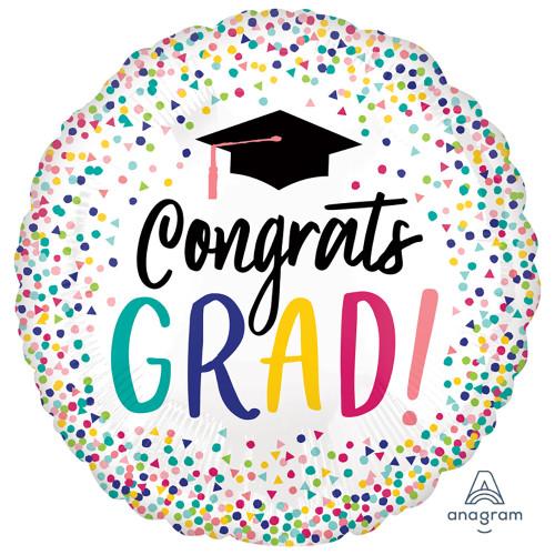 Colorful Dots Congrats Grad*