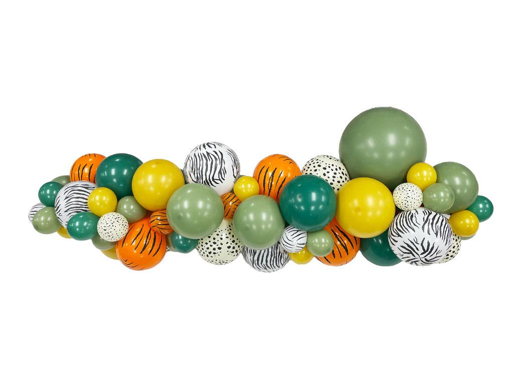 Smooth Wild World Forest Theme Balloon GARLAND TO-GO (NO INSTALL)