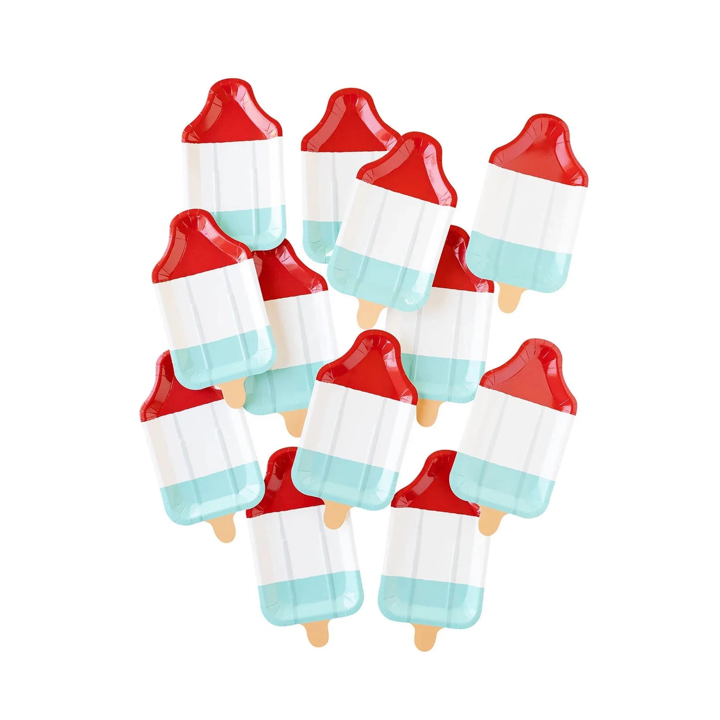 American Popsicle Plates