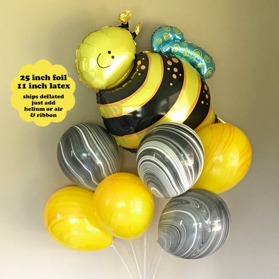 Happy Flying Bee Bouquet Set 7pc
