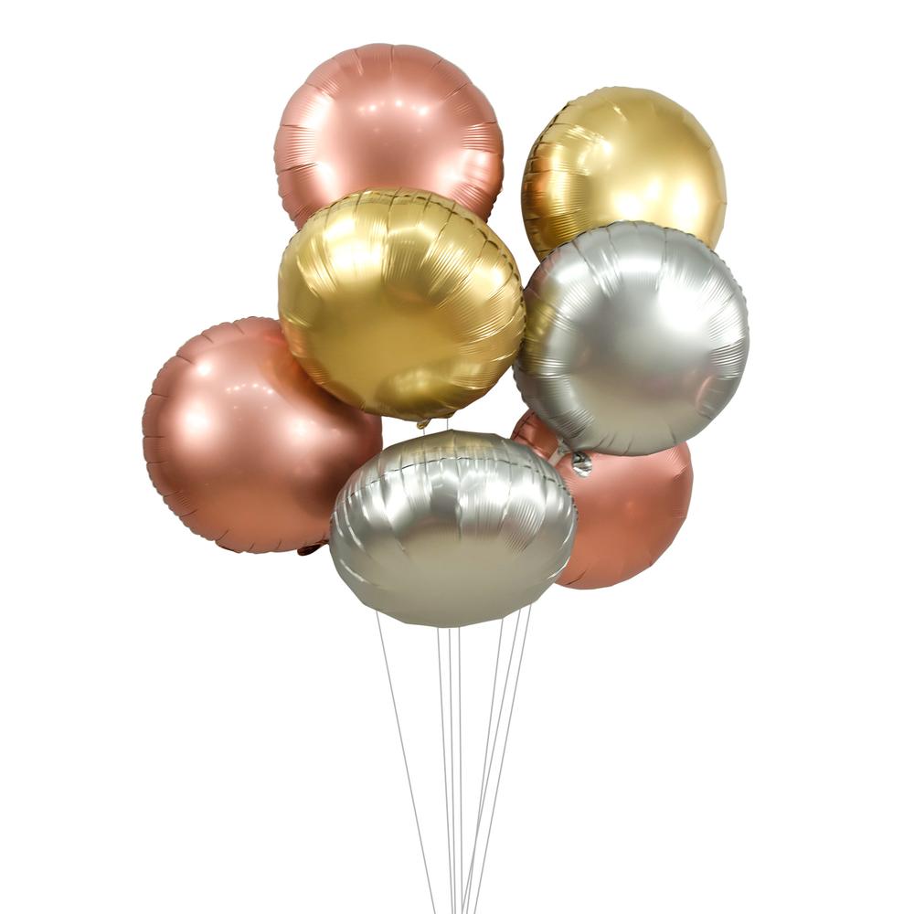 Satin ROUNDS BALLOON CLUSTER