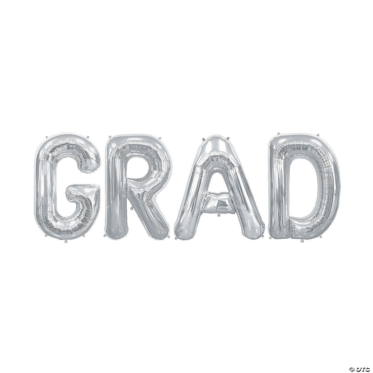Giant 34” Grad Letter Balloon 4pc Bundle