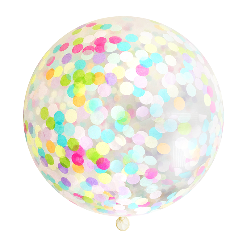 Confetti Balloon Rainbow Unicorn