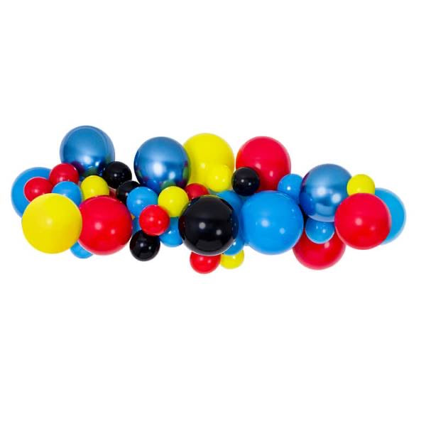 Superhero BALLOON GARLAND(TO GO NO INSTALL)